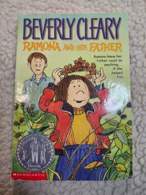 Beverly Cleary Ramona and Her Father Paperback Illustrated 1998 Scholastic Book